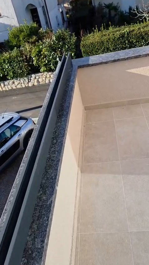 Detalj temeljnog profila tijekom ugradnje